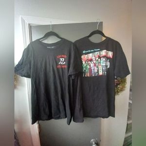 Set of two Vintage Naruto t-shirts